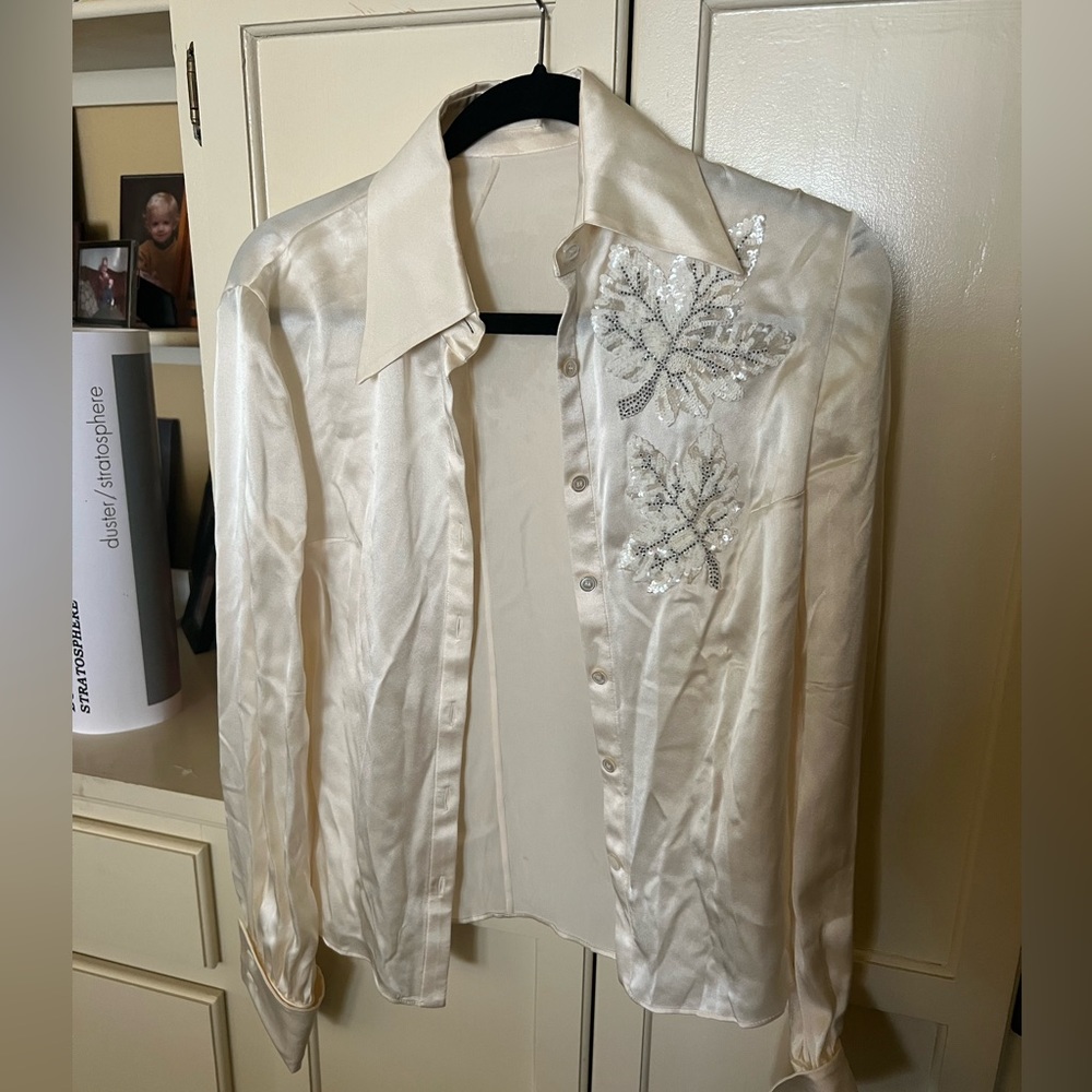 Vintage Valentino blouse with flaw